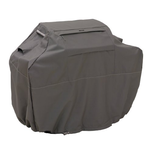 Classic Accessories Ravenna Water-Resistant 58 Inch BBQ Grill Cover, Dark Taupe, Grill Cover, Grill Cover for Outdoor Grill, BBQ Cover Classic Accessories Ravenna Water-Resistant 58 Inch BBQ Grill Cover, Dark Taupe, Grill Cover, Grill Cover for Outdoor Grill, BBQ Cover