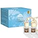 HoogaLife Car Air Freshener Diffuser 2 Pack Hanging Mahogany Teakwood Car Air Freshener for Women 45+ days Long Lasting Fragrance Made in USA (M33)