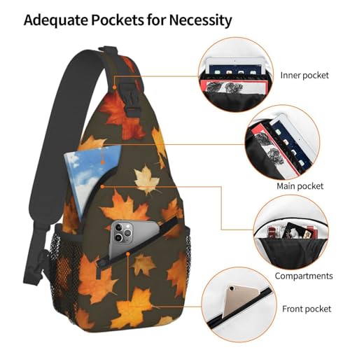 Mochila cruzada MYPIKY camuflaje otoño unisex miniatura 4