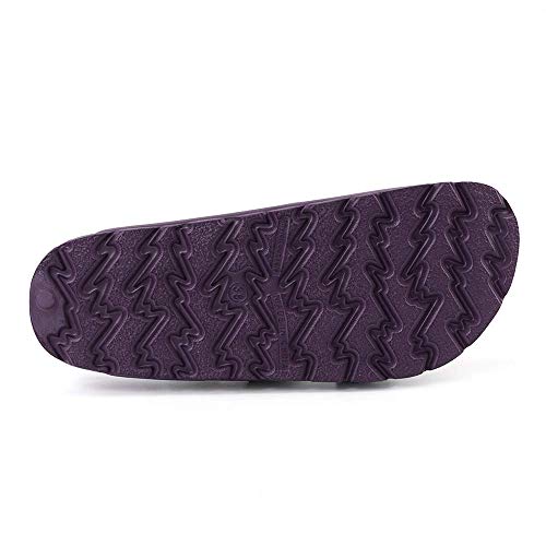 Funkymonkey Eva Flip Flops Waterproof Adjustable Thong Sandals For Mens And Womens (7 M Us, New Purple B) #TOP7