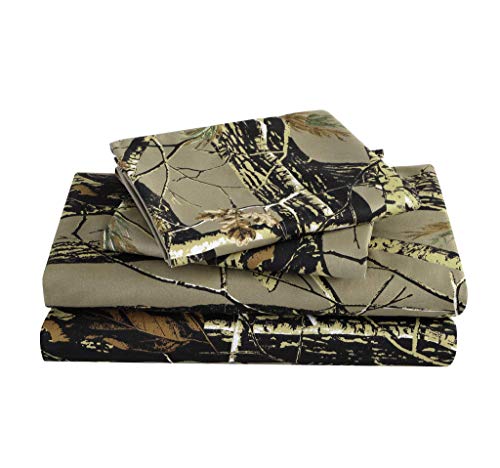 California Design Den White Camo Sheet Set