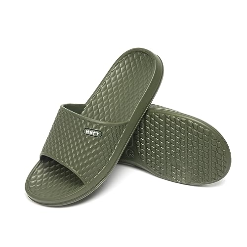 Image of Hasina Shower Sandals Men Bathroom Slippers Non-Slip Indoor Home House Beach Shoes