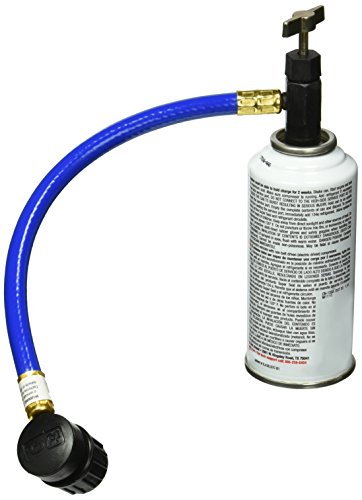 Certified A/C Pro Super Seal Car Air Conditioner Refrigerant Stop Leak Kit, Repairs Metal Leaks And Seals Rubber Leaks In O Rings And Hoses, Includes Reusable Dispensing Hose, 3 Oz, Interdynamics #TOP2