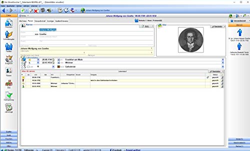 Ahnenforscher 7 - Stammbaum und Ahnenforschung - Ahnenchronik für Windows 11 / 10 / 8.1 / 7 - Image 3