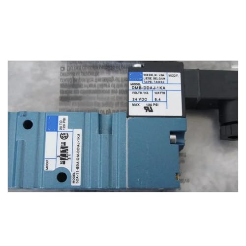Électrovanne 52A-11-D0A-DM-DDFA-1BA à haute étanchéité pour circuits d'air