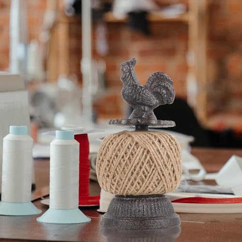 Estatua de hierro con cuerda de cáñamo PRETYZOOM para proyectos DIY 5