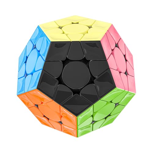 Bukefuno GAN Megaminx MagLev UV V2 Speed Magic Cube Puzzle 120 aimants gan Megaminx Pentagonal Speed Cube magnétique sans autocollant Revêtement UV Base noire – vue 2