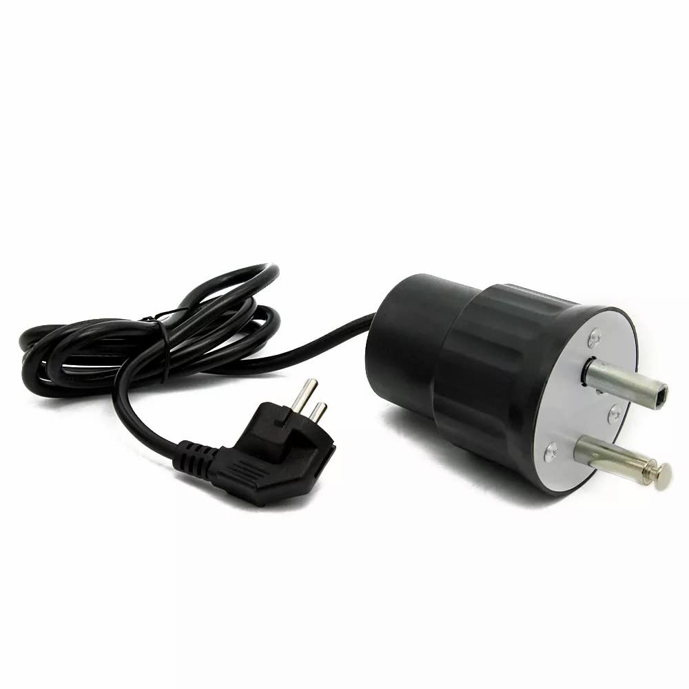 Motor de Barbacoa para Motor de Barbacoa Rotador Motor Eléctrico 220 V Motor Eléctrico Accesorio para Aparatos de Barbacoa (Negro)