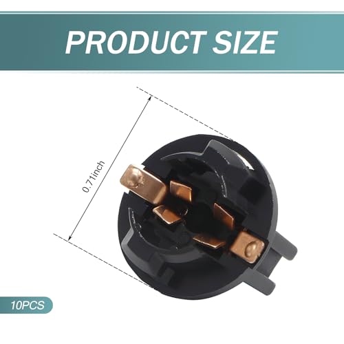 Socket de lámpara LED T10 para tablero de auto miniatura 2