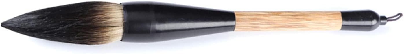 Large Chinese Calligraphy Brush, Large Chinese Calligraphy Brushes Bear Weasel Woolen Mixed Hair Writing Painting Brush Regular Script Practice Couplets, 2