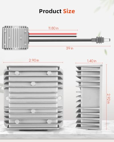 Adaptador Starlink Gen 3 de 12V a 57V CC elevador de tensión con cable macho 2