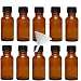 Produktbild 10 Tropfflaschen/Apothekerflaschen in Braunglas 20 ml inkl. Tropfeinsatz