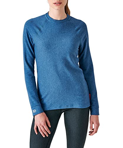 Damart - T-Shirt Col Rond Comfort Thermolactyl 4 Femme Thermolactyl, Col Rond, Manche Longue Cover