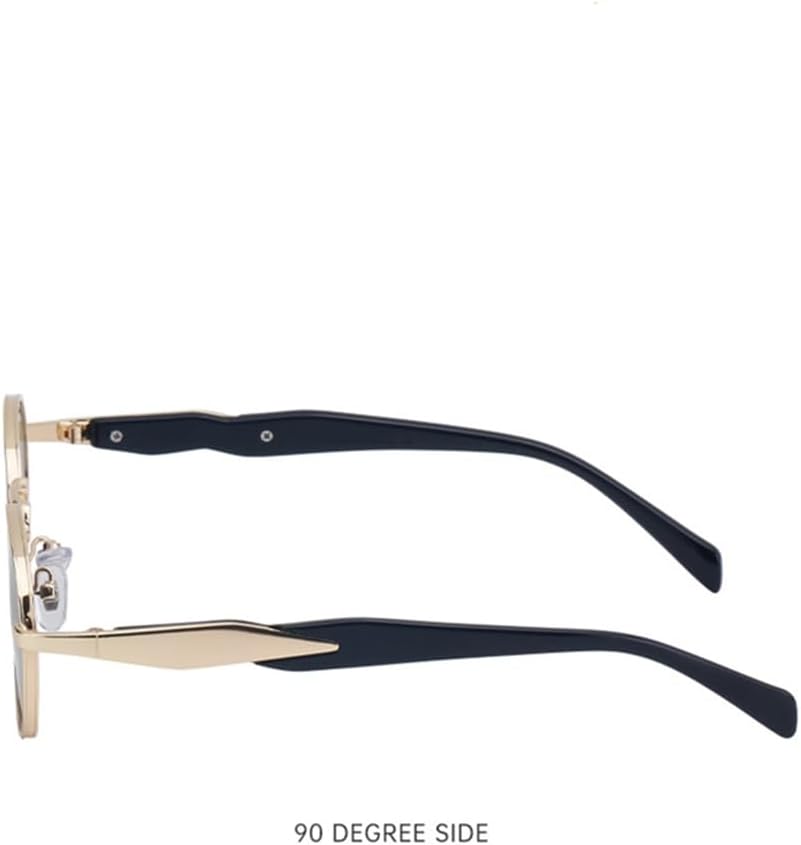 Oval Sunglasses Women Retro Outdoor Metal Sun Glasses Men UV400