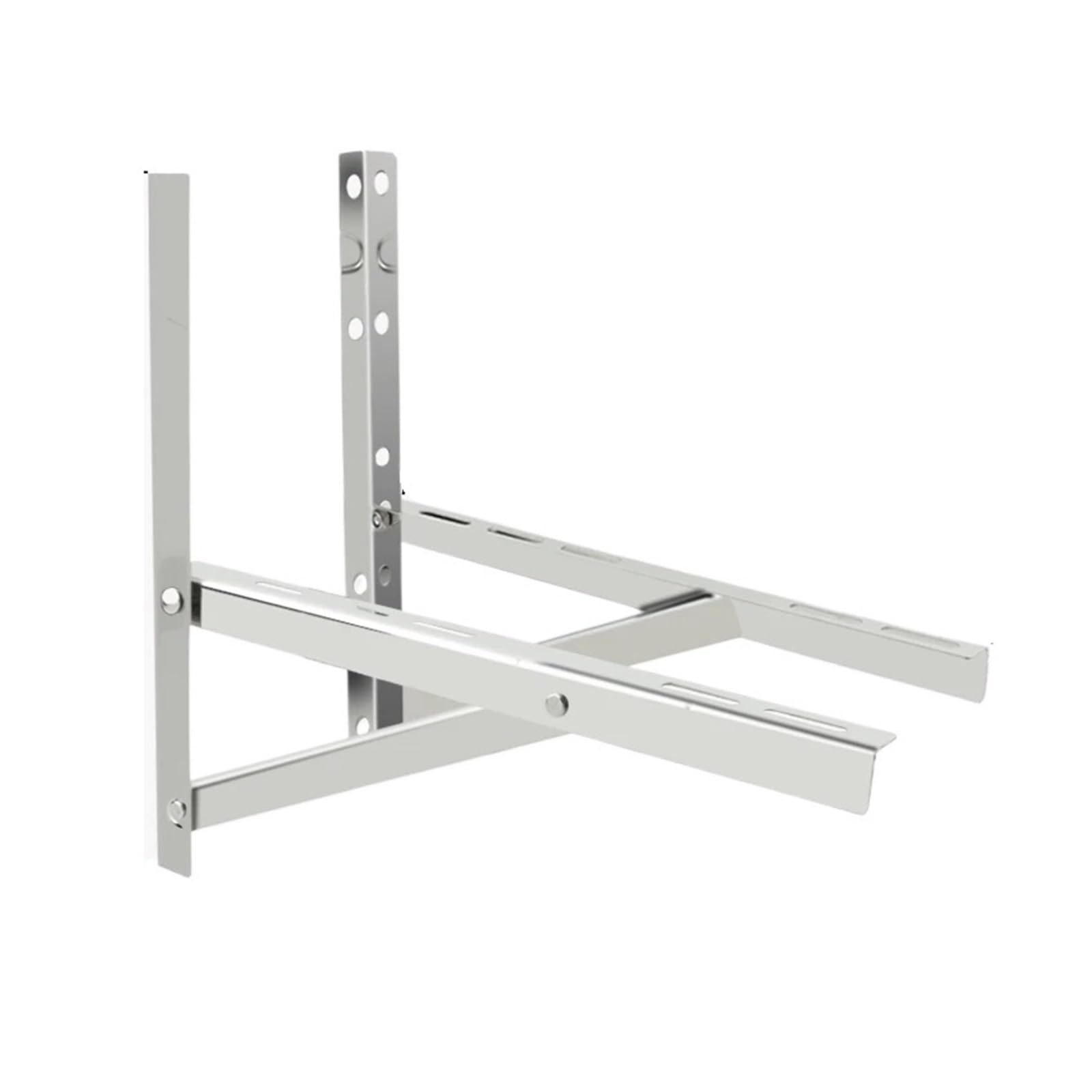Ixllppyfn 1Pcs D 304 Stainless Steel Air Conditioner External Machine Bracket 1.5-Horse 2P3p Air Conditioner Shelf(1Pcs D)