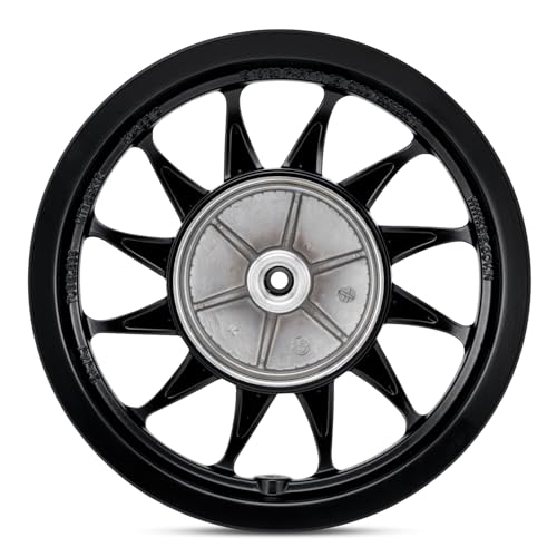 Image of Haran Alloy Wheel Drum Compatible For Bajaj Chetak (Front)