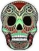 Day of the Dead Decal Rockabilly Rock Vintage Sugar Skull Sticker #11