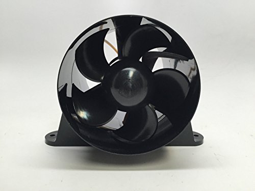 Marine High Performance Abs Black Turbo In Line Bilge Blower 4" Diameter 12V #TOP1