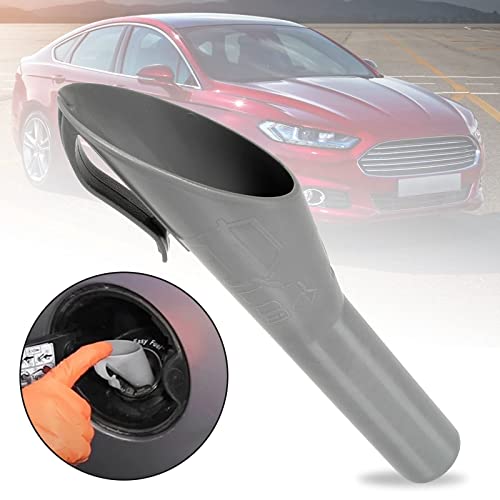 ConBlom Entonnoir de remplissage de carburant diesel d'urgence sans capuchon pour Ford 1782177, gris Cover