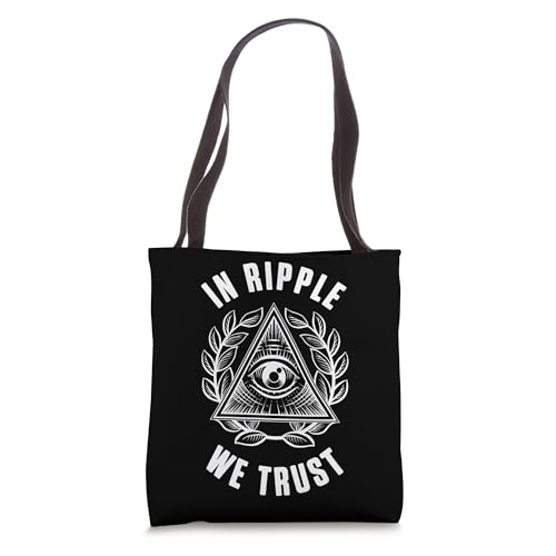 Ripple XRP Pyramid Currency Blockchain Crypto Money Exchange Tote Bag