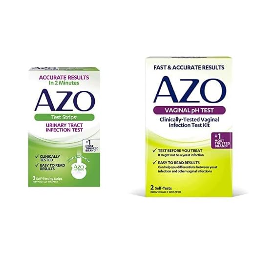 AZO Urinary Tract Infection (UTI) Test Strips (3 Count) + AZO Vaginal pH Test Kit (2 Count) Fast & Accurate Results, from The #1 Most Trusted Brand