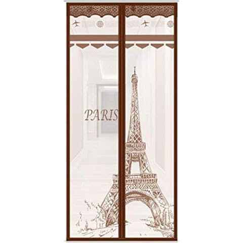 FasiCat Summer anti-mosquito household strong magnetic block curtain bedroom curtain external ventilation-2_95X210cm Cover