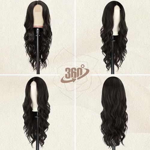 Perruque synthétique résistante à la chaleur pour changer de coiffure sans effort