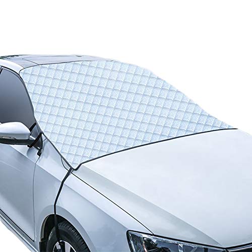 CARCOVER Couverture Pare-Brise Voiture Pare-Brise Parasol Proof Snow Sun Ice Frost Wind Poussière Convient Plupart Voitures (Size : Sedan) Cover