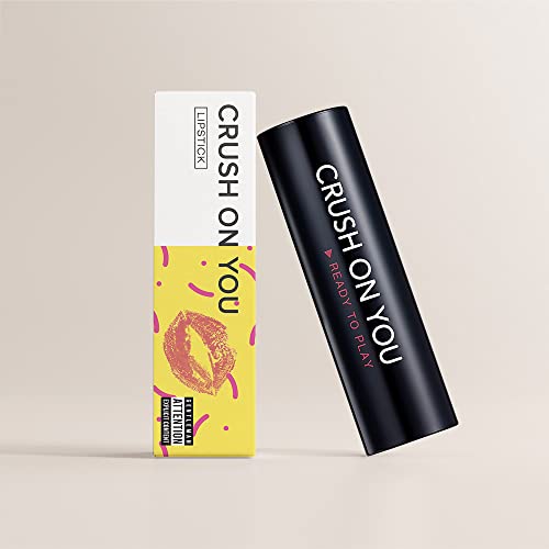 Ready To Shine Matte Vegan Lipstick With Creamy Satin Finish, Dramatic, Sunset Strawberry Hue Lip Color -Crush On You (303-I Still Believe) #TOP7