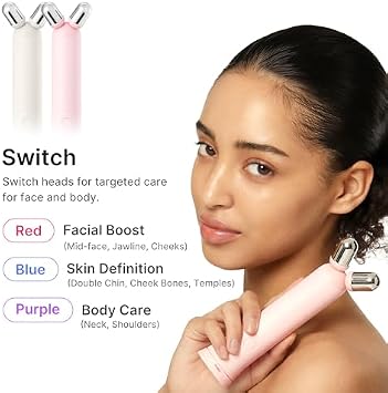 medicube 3 Step At-Home Skin Booster Set: Mini Booster Pro Plus Full Facial Device Set (Pink), PDRN Booster Gel and Zero Foam Cleanser