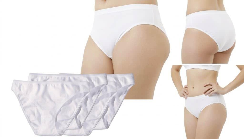 Unisex Non Woven Spunlace Disposable Panty Pack of 10 White Color Free Size for Women Men Boys Girls Travelling Spa Body Massage Maternity Periods