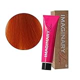 Imaginary Tinte pelo mujer profesional, Coloración permanente, 100 ml (pack de 3) (Rubio claro cobrizo dorado 8-43)