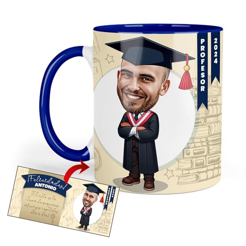 Imagen de Kembilove Taza personalizada graduación Regalos para graduacion Detalles graduacion Regalos graduación universidad Tazas personalizadas