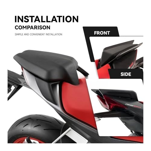 Housse de siège passager RS660 capot de selle aérodynamique ABS - 4
