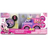 Disney Junior: 9' R/C Daisy Duck Bakeshop Cruiser – Pink & Purple Light-Up Toy Dessert Vehicle, Spins & Wheelies, EZ Pushbutton Remote Control, Kid 3+