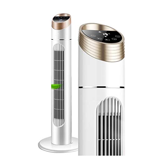 CYLQ Oszillierende Kühlung Turmventilatoren Mit Fernbedienung Tragbare Klimaanlage 12H Timer, 3 Wind 3 Modus,Ruhig Klimaanlage, Zuhause Büro, Weiß (Color : White) Cover