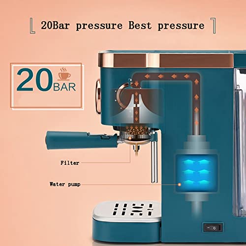 Máquina de café Espresso 20 Bar Máquina de café expresso automática Café Espresso Cappuccino Cafetei
