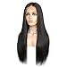 Produktbild Cbwigs Glueless Brazilian Remy Natural Straight 360 Lace Frontal Wig 150% Density Natural Color (14 inch)
