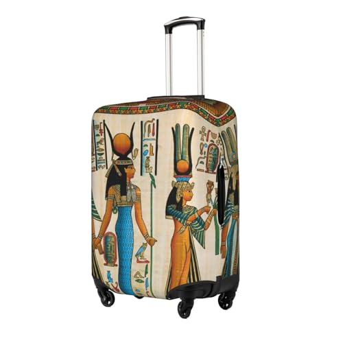Women In Ancient Egypt Printed Luggage Cover Elastic, Washable, Universal Fit 18-32 Inch Travel Suitcase Cover Easy To Identify2