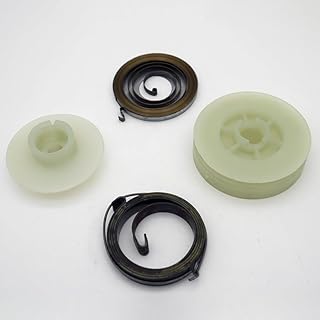 電気チェーンソー簡単スタータープーリー 2 スプリング付き 4500 5200 5800 45cc 52cc 58cc ガスチェーンソースペアパーツ Ferramentas ガーデン