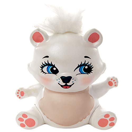Mattel Enchantimals Family Toy Set, Pristina Polar Bear Small Doll (6-In) With 3 Animal Figures, Great Gift For 3-8 Year Olds,6 Inches #TOP7
