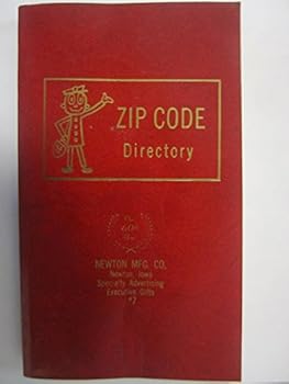 Mass Market Paperback Zip Code Directory Book