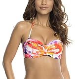 bandeau bikini oberteil mit bügel RELLECIGA Bandeau Bikini Top mit herausnehmbaren Pads.