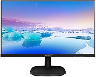 Philips 243V7QJAB 24" Monitor, Full HD, Edge-to-Edge IPS, Built-in Speakers, VESA, EnergyStar Most