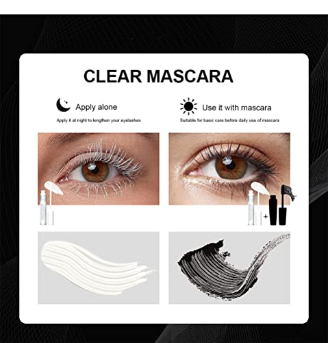 Walulan Eyelash Lash Primer Waterproof And Sweatproof Natural Lash Defining Mascara White Volume And Length Clear Primer Mascara #TOP2