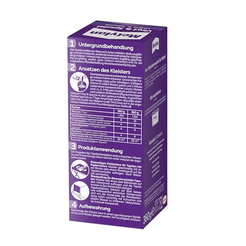 Metylan Vinilo y especial, 1 x 360 g, transparente