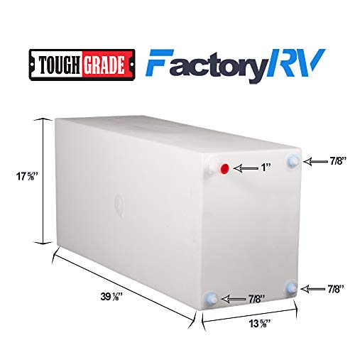 ToughGrade RV Water Tank 42 Gallon | Water Tank | Water Storage Tank | RV Grey Water Tank | RV Fresh Water Tank
