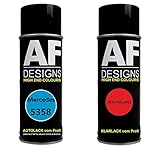 Sie erhalten ein Basislack Spraydosen Set mit schnellen Trocknungseigenschaften, extrem guter Haftung und sehr hoher Farbtongenauigkeit.
