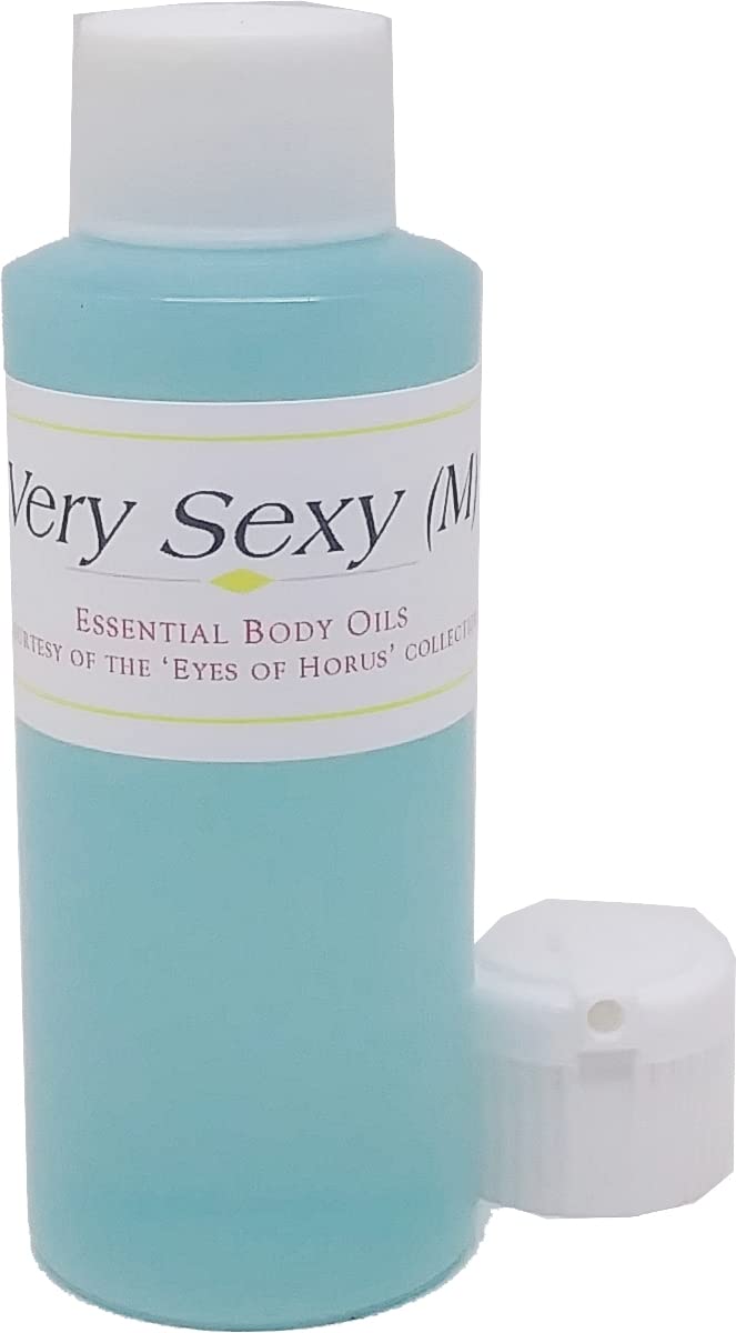 Very Sexy - Type VS For Men Scented Body Oil Fragrance [Flip Cap - Light Blue - 8 oz.] - ID#24419