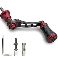 Amazon.co.jp: HEIGHTEN 45-50mm可変 リール ハンドル 19mm アルミ